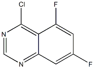 4-Chloro-5,7-difluoroquinazoline结构式