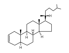 5α-cholest-2-ene Structure