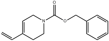 1-CBZ-4-乙烯基-1,2,3,6-四氢吡啶结构式