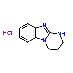 1,2,3,4-Tetrahydropyrimido[1,2-a]benzimidazole hydrochloride (1:1)结构式