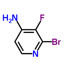 2-Bromo-3-fluoropyridin-4-amine Structure