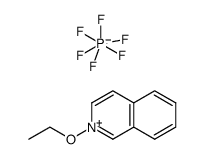 N-ethoxyisoquinolinium hexafluorophosphate结构式