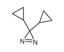 3,3-dicyclopropyldiazirine结构式