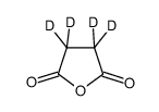 琥珀酸酐-2,2,3,3-d4结构式