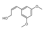 3-(3,5-dimethoxyphenyl)prop-2-en-1-ol结构式