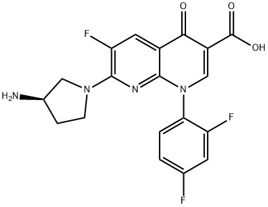 tosufloxacin结构式