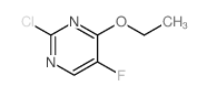 2-chloro-4-ethoxy-5-fluoro-pyrimidine结构式
