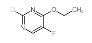 2-chloro-4-ethoxy-5-fluoro-pyrimidine structure