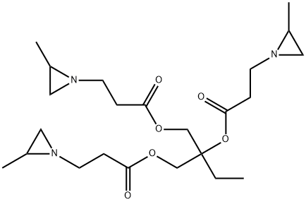 2-(((3-(2-Methylaziridin-1-yl)propanoyl)oxy)methyl)butane-1,2-diyl bis(3-(2-methylaziridin-1-yl)propanoate) Structure