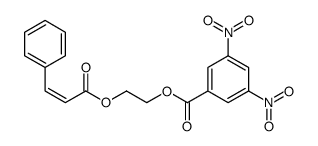 2-(3-phenylprop-2-enoyloxy)ethyl 3,5-dinitrobenzoate Structure