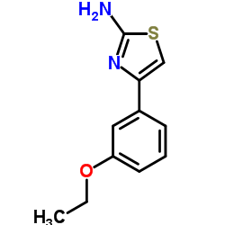 4-(3-Ethoxyphenyl)-1,3-thiazol-2-amine结构式