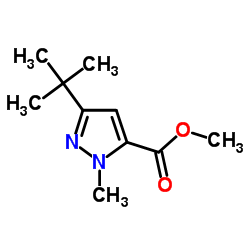 Methyl 3-tert-butyl-1-Methyl-1H-pyrazole-5-carboxylate picture