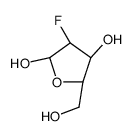 alpha-D-Arabinofuranose, 2-deoxy-2-fluoro- (9CI) structure