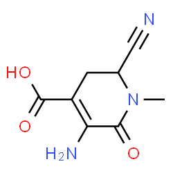 4-Pyridinecarboxylicacid,3-amino-6-cyano-1,2,5,6-tetrahydro-1-methyl-2-oxo-, picture