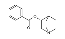 (R)-quinuclidin-3-yl benzoate结构式