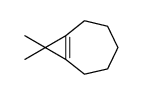 8,8-dimethylbicyclo[5.1.0]oct-1(7)-ene Structure