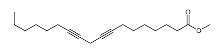 8,11-Octadecadiynoic acid methyl ester structure