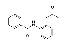 N-[2-(2-Oxopropyl)phenyl]benzamide结构式