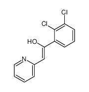 1-(2,3-dichlorophenyl)-1-hydroxy-2-(2-pyridyl)ethylene Structure