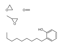 formaldehyde,2-methyloxirane,2-nonylphenol,oxirane Structure