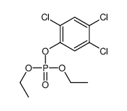 diethyl (2,4,5-trichlorophenyl) phosphate结构式