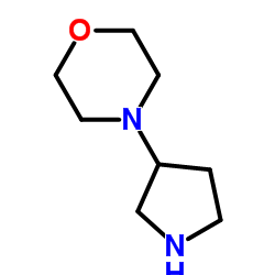 4-(3S)-3-Pyrrolidinyl-morpholine structure