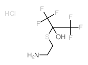 2-Propanol,2-[(2-aminoethyl)thio]-1,1,1,3,3,3-hexafluoro-, hydrochloride (1:1) picture