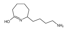7-(4-Aminobutyl)hexahydro-2H-azepin-2-one结构式