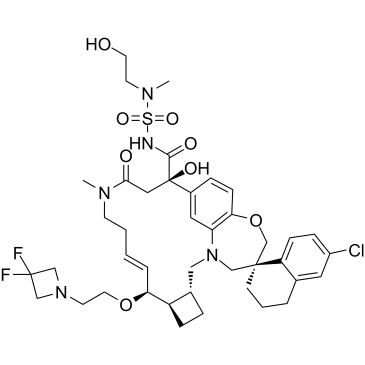 Mcl-1 antagonist 1结构式