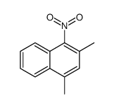 2,4-dimethyl-1-nitronaphthalene结构式
