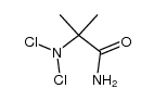 2-dichloroamino-2-methyl-propionamide Structure