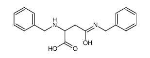 2,4-bis(benzylamino)-4-oxobutanoic acid结构式