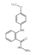 Benzoic acid,2-[(4-methoxyphenyl)amino]-, hydrazide picture