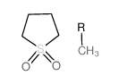 Thiophene,tetrahydrodimethyl-, 1,1-dioxide structure