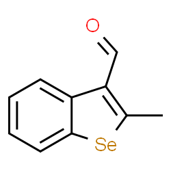 2-Methylbenzo[b]selenophene-3-carbaldehyde structure