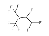 1,2,2-trifluoro-N,N-bis(trifluoromethyl)ethan-1-amine结构式