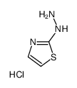 2-Hydrazinylthiazole hydrochloride Structure