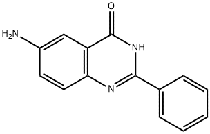 6-amino-2-phenyl-quinazolin-4-ol结构式