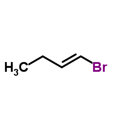 (1E)-1-Bromo-1-butene Structure