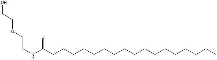 Poly(oxy-1,2-ethanediyl), .alpha.-2-(1-oxooctadecyl)aminoethyl-.omega.-hydroxy- picture