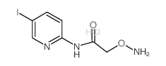 2-(AMINOOXY)-N-(5-IODOPYRIDIN-2-YL)ACETAMIDE HYDROCHLORIDE结构式