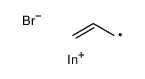 bromo(prop-2-enyl)indium结构式