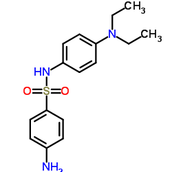 4-Amino-N-(4-diethylamino-phenyl)-benzenesulfonamide Structure
