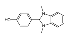 4-(1,3-dimethyl-2H-benzimidazol-2-yl)phenol结构式