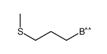 3-methylsulfanylpropylboron Structure