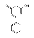 3-oxo-5-phenylpent-4-enoic acid结构式