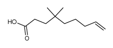 4,4-dimethyl-non-8-enoic acid Structure