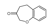 4,5-dihydro-1-benzoxepin-3(2H)-one结构式