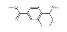 2-Naphthalenecarboxylicacid,5-amino-5,6,7,8-tetrahydro-,methylester(9CI) Structure