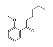 1-(2-methoxyphenyl)hexan-1-one结构式